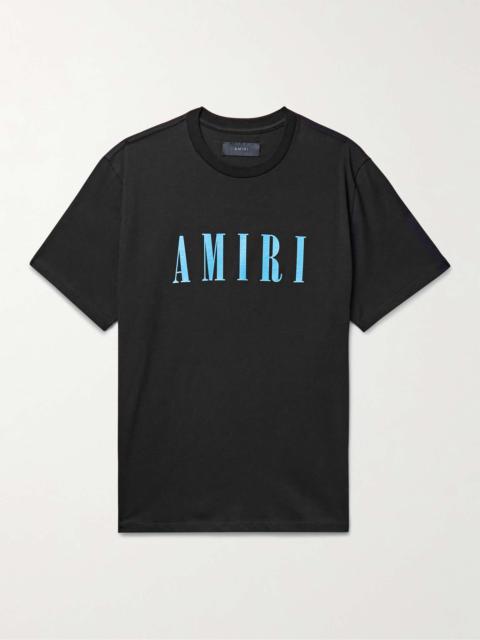 AMIRI Logo-Print Cotton-Jersey T-Shirt | REVERSIBLE