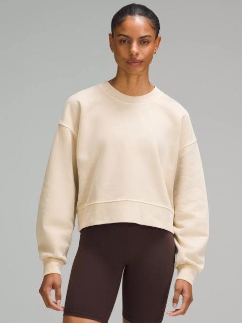 lululemon Perfectly Oversized Cropped Crew *Dye