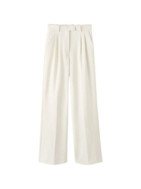 ALMADA LABEL pleated wide-leg trousers