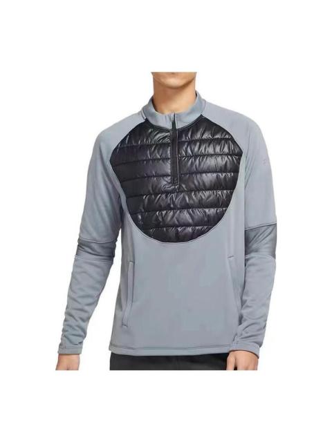 Nike Nike 접합 대 고리 긴 소매 재킷 남자의 회색 DC9169-084