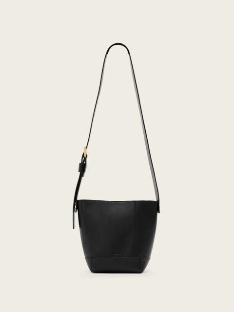ALLSAINTS ALBA MINI LEATHER CROSSBODY BAG