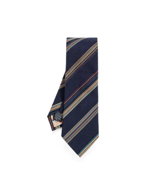 Paul Smith STRIPED SILK TIE