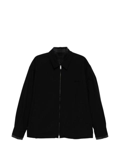 JUUN.J logo-embroidered jacket