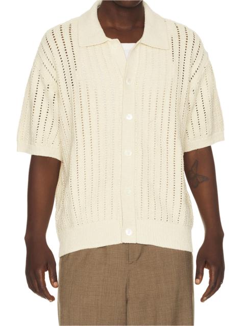 Dunst Relaxed Collared Cardigan