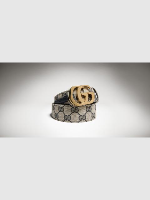 GUCCI Reversible Cut GG Marmont belt
