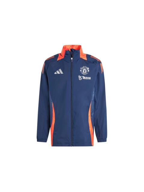 adidas adidas Tiro 24 All-Weather Jacket Manchester United Night Indigo Bright Red