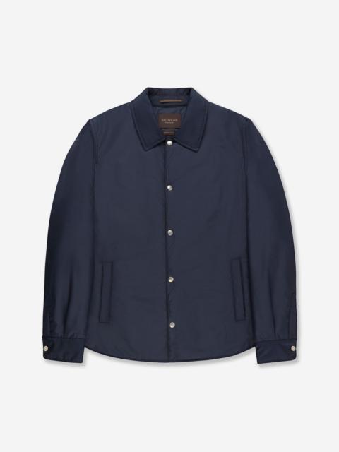 SLOWEAR Teknotela water-repellent padded shirt