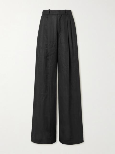 Chloé Ramie Wide-leg Pants