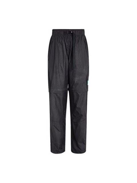 Jordan Air Jordan 23 Engineered Convertible 2-In-1 Removable Checkered Sports Trousers For Men Black CV2789