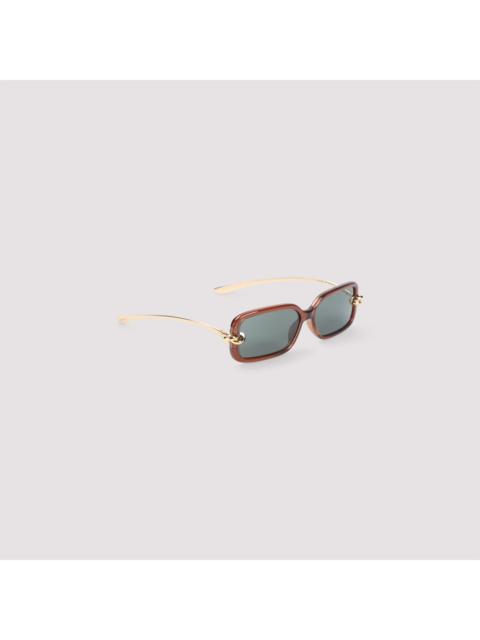 Bottega Veneta Bottega Veneta Knot Rectangular Sunglasses