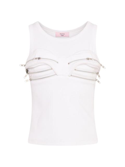Martine Rose zip tank top