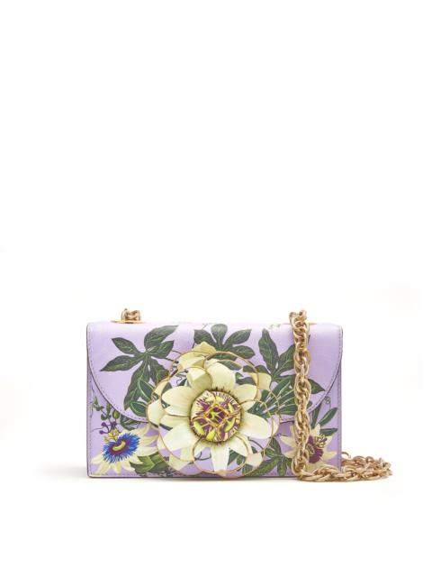 Oscar de la Renta FLORAL PRINTED TRO BAG