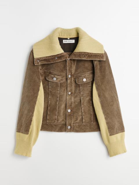 Our Legacy Fuse Jacket Brown Enzyme Cord