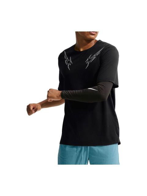 Nike Nike AeroSwift Dri-FIT ADV Graphic T-Shirt 'Black' IM5222-010