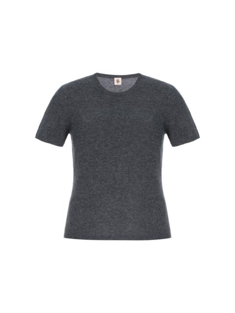 The . Garment Knitted Top grey