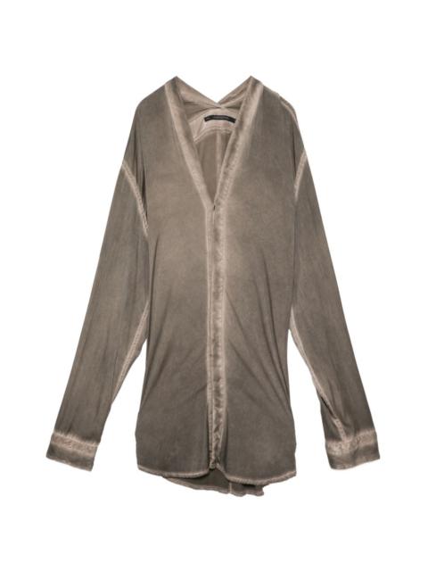 Julius slit neck shirt