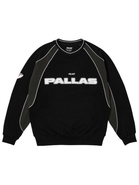 Palace Pallas Panel Crew 'Black'