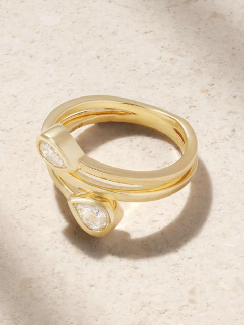 MATEO 14-karat gold diamond ring