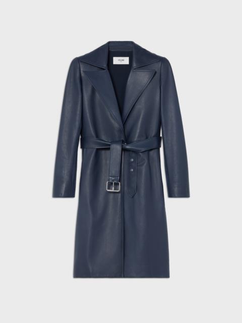 CELINE coat IN SOFT LAMBSKIN