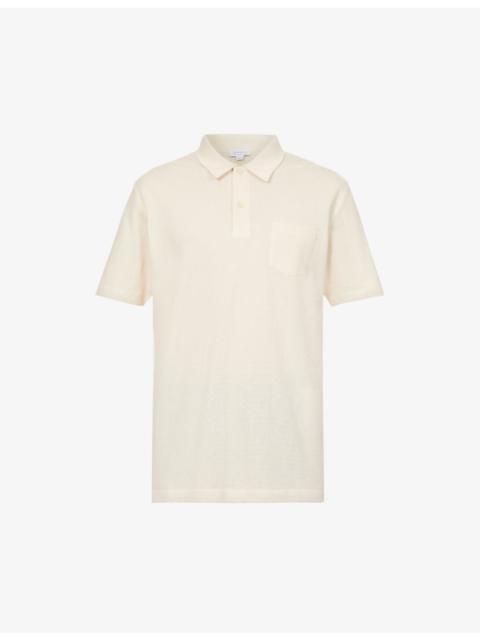 Sunspel Riviera regular-fit cotton-jersey polo shirt