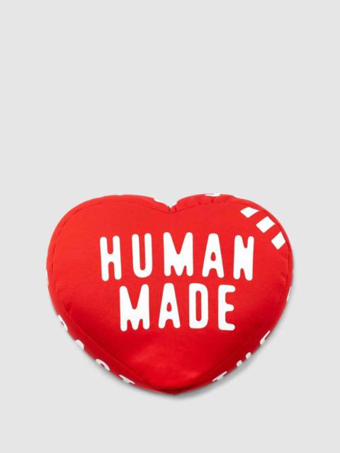Human Made Heart beads cushion