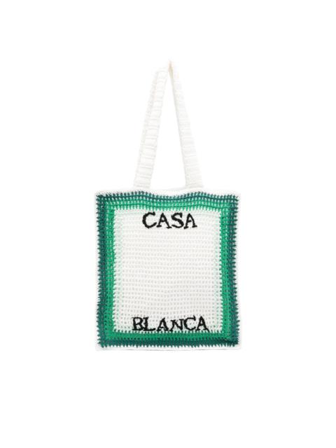 CASABLANCA Tennis crochet bag