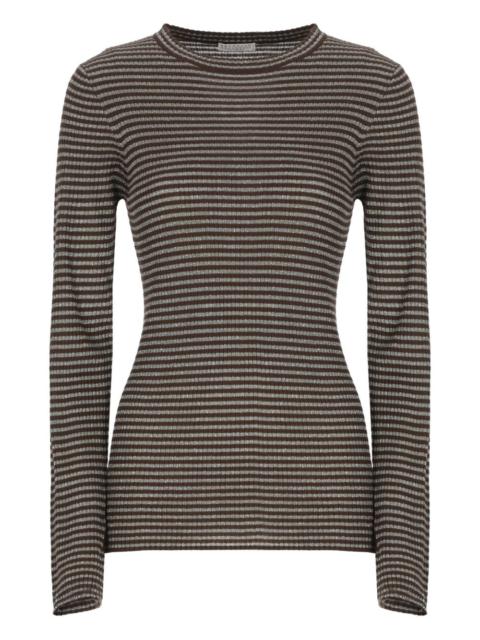 Brunello Cucinelli striped knitwear