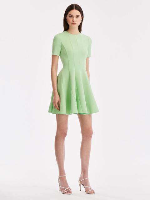 Oscar de la Renta CIRCULAR CUT PANEL DRESS