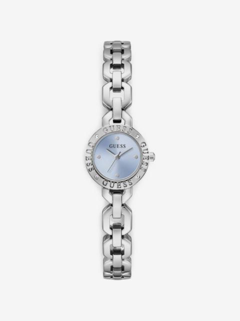 GUESS USA Siren silver-tone analog watch