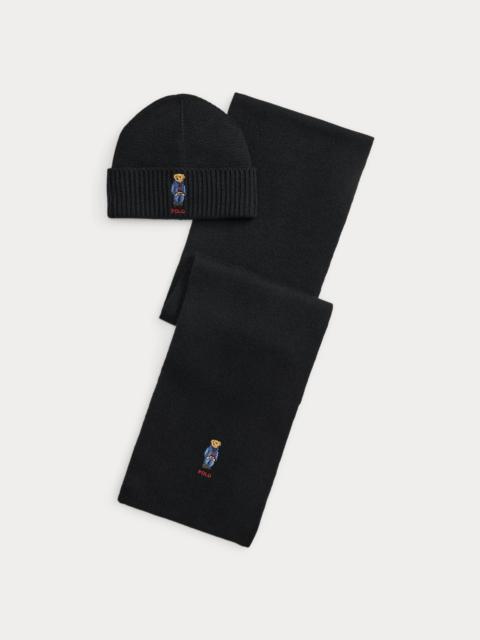 Polo Ralph Lauren Polo Bear Beanie & Scarf Gift Set