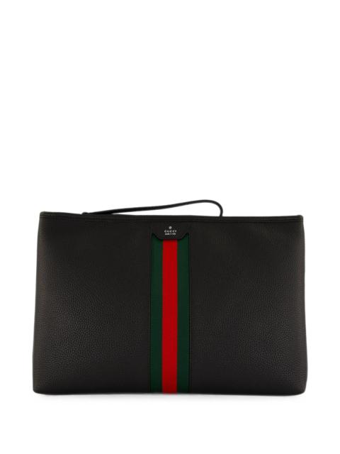 GUCCI Gucci CLUTCH PORTFOLIO CALF SKIN