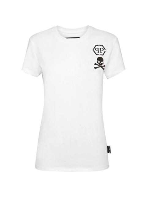 logo-print round-neck T-shirt