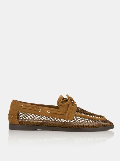 AQUAZZURA Seafarer Mesh Mocassin