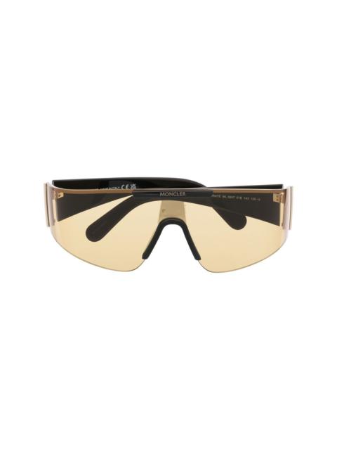 Moncler oversize-frame sunglasses