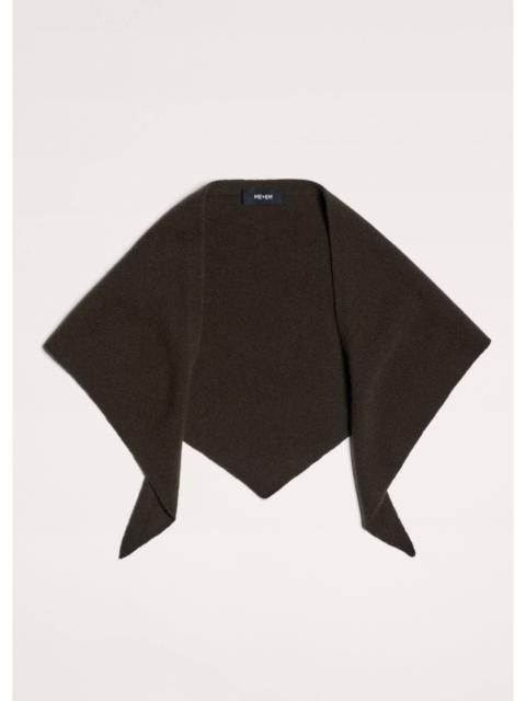 ME+EM Mini Triangle Knit Scarf