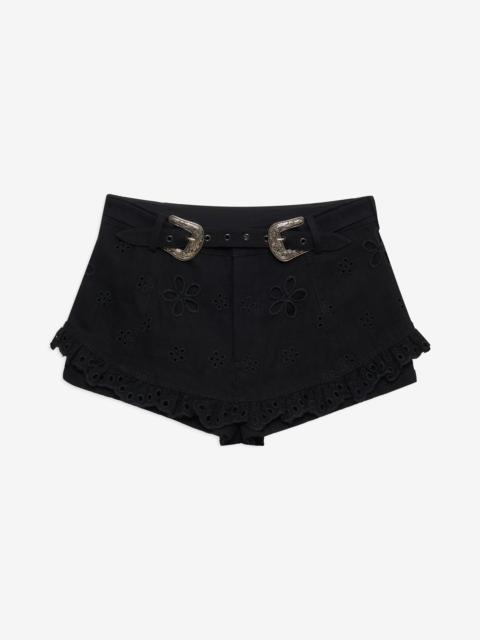 For Love & Lemons Yasmin Denim Skort