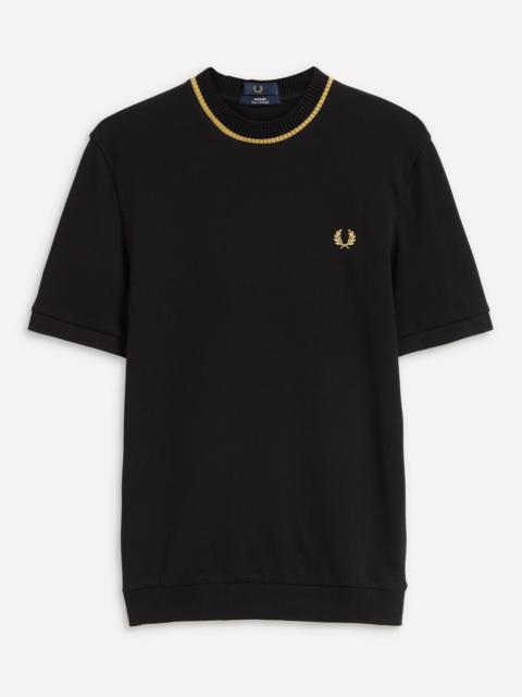 Fred Perry Crew-Neck Piqué T-Shirt