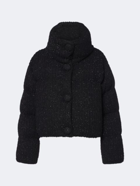 Moncler Almee lamé down jacket