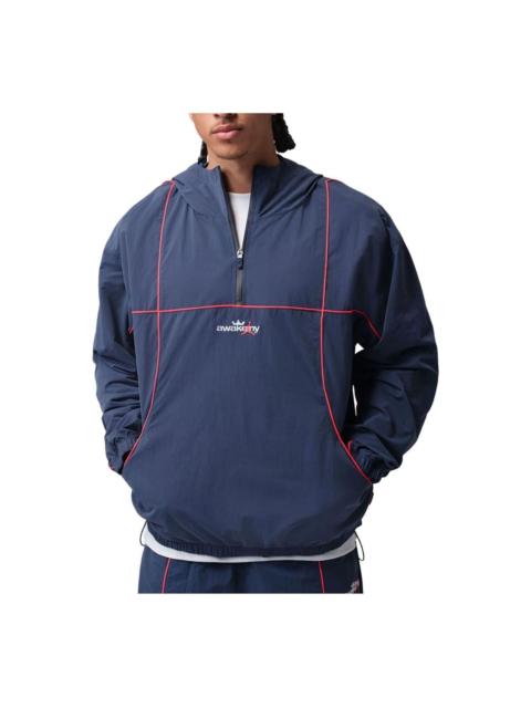 Jordan Air Jordan x Awake NY Track Jacket 'Midnight Navy Infrared' IQ8403-410
