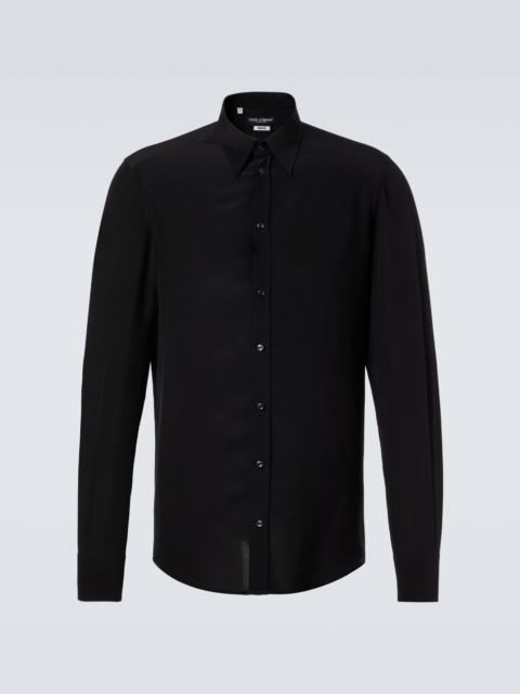 Dolce & Gabbana Silk crêpe de chine shirt