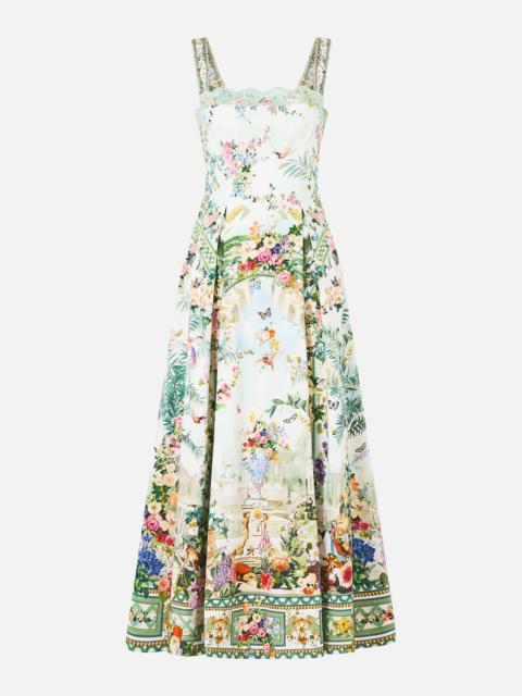 CAMILLA LONG FIT AND FLARE DRESS ART FOR THE EMPRESS