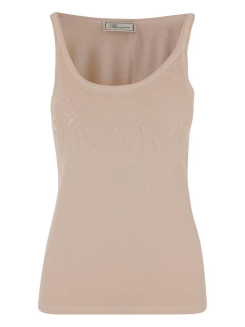 Blumarine cotton tank top