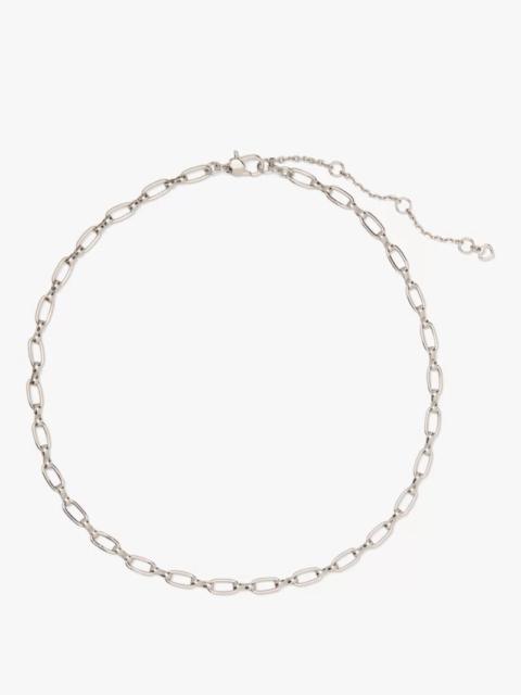 kate spade One In A Million Chain Charm Necklace