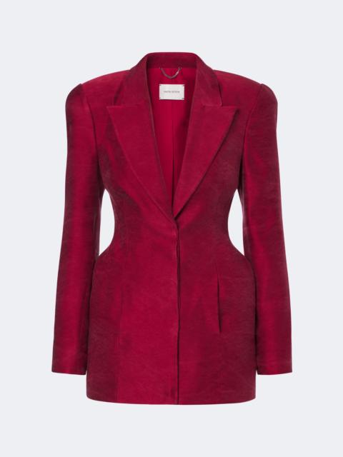 MAGDA BUTRYM Silk blazer dress