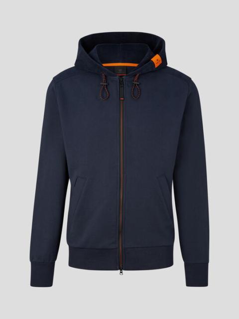 BOGNER Kano Sweatshirt jacket in Dark blue