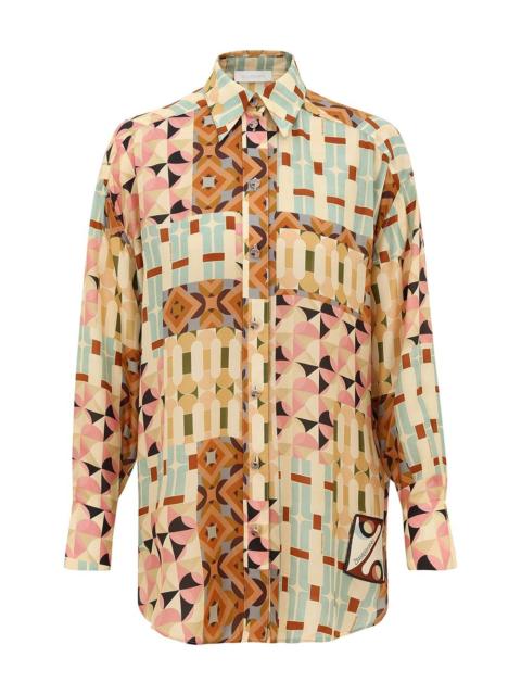 Zimmermann FAIRLIGHT GEO RELAXED SHIRT