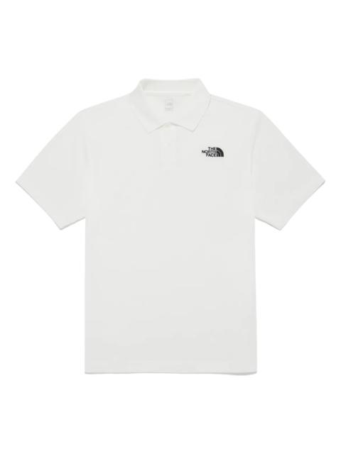 The North Face THE NORTH FACE Coolmax Prime Short Sleeve Polo Asia Sizing 'Off White' NT7PR04E