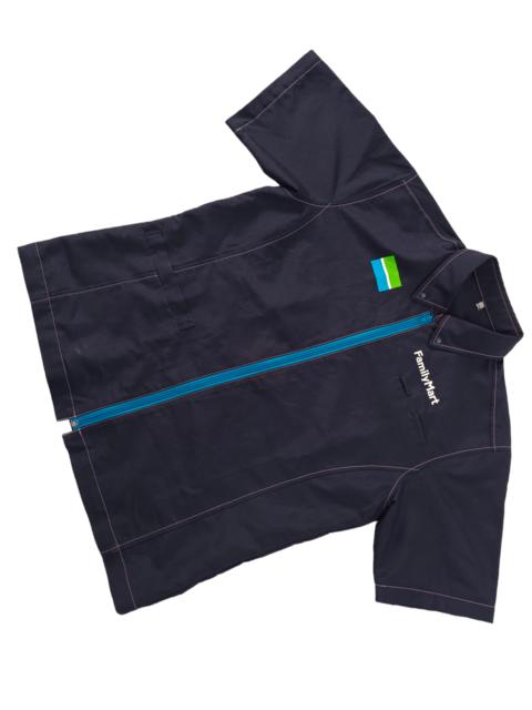 Other Designers Japanese Brand - Family Mart Zipper Short Sleeve Shirt
