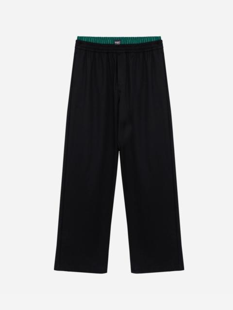 MSGM Gabardine pants with built-in boxer