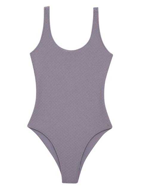 ANINE BING Jace textured swimsuit